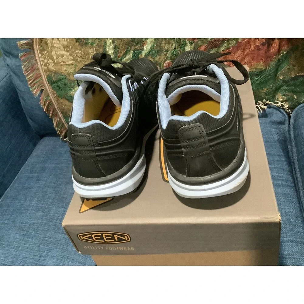KEEN Vista Energy Work Sneaker Black Size Womens 8.5 M